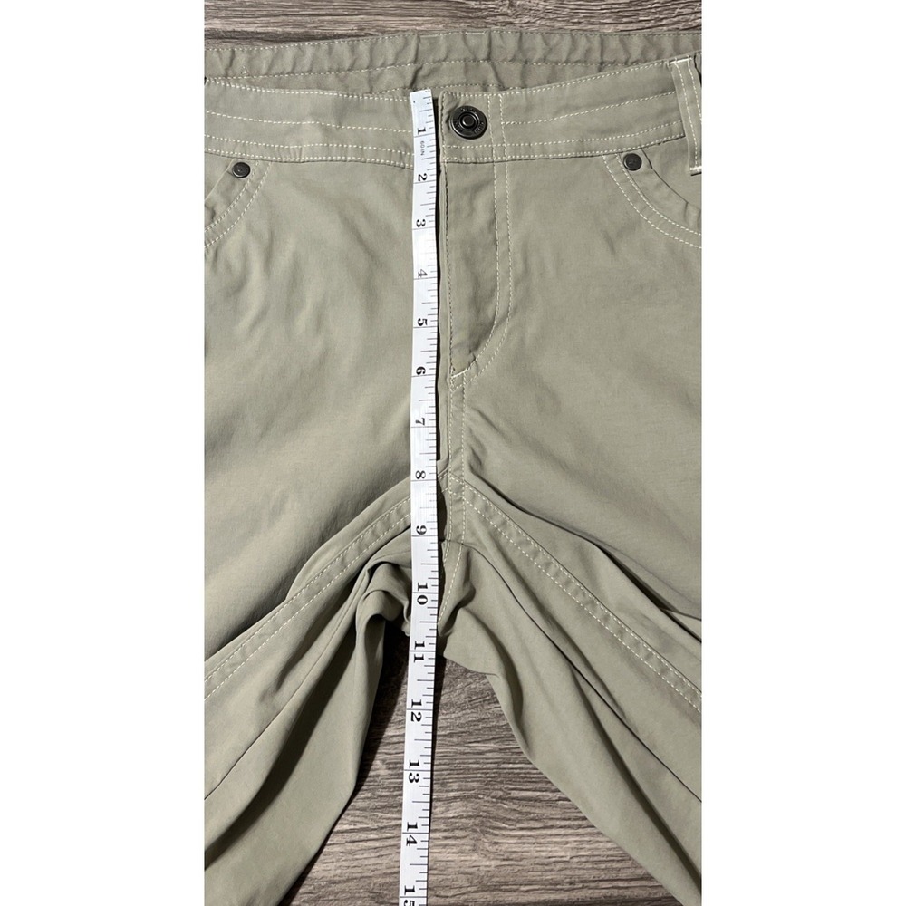 KUHL Women's Kliffside Performance Cargo Pocket Beige 11.5" Shorts Size 10 (32") - Picture 11 of 14